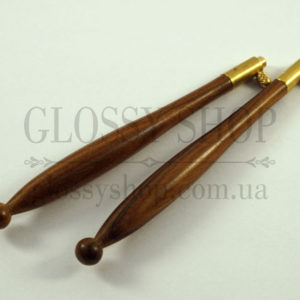 Ручка для люневильского крючка из бомбейского черного дерева