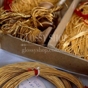 Канитель, бить, проволока и нитки для золотого шитья